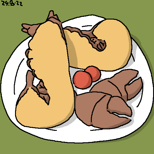 今日の栗の絵